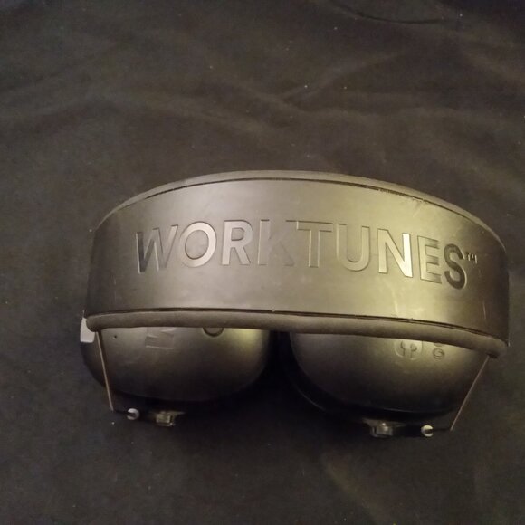 3M Worktunes Connect Wireless Hearing Protector with Bluetooth Model 0026 Black - Picture 2 of 9